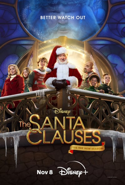 The Santa Clauses Season 2 "Better Watch Out" Key Art
