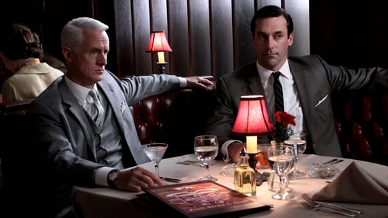 Don Draper and Roger Sterling