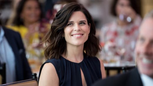 Neve Campbell attends 'Los Angeles Confidential Women of Influence tea hosted by Neve Campbell' 