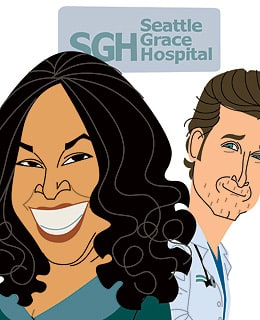 Shonda Rhimes & Patrick Dempsey Shonda Rhimes & Patrick Dempsey