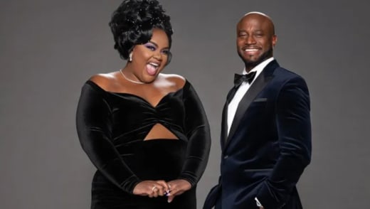Nicole Byer and Taye Diggs