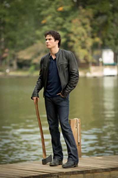 Damon on the Dock