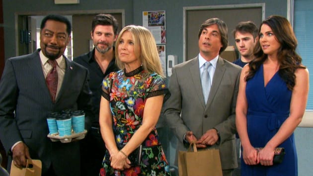 The Hortons Support Eli - Days of Our Lives
