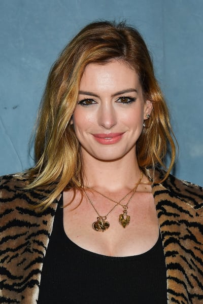 Anne Hathaway Attends Givenchy Event