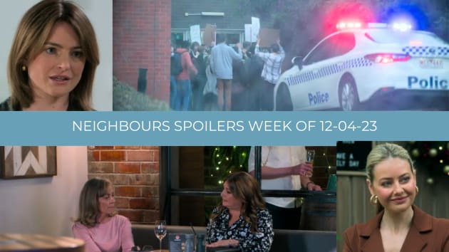 Neighbours Spoilers for the Week of 12-04-23: Who Will Be Hurt When a Protest Goes Wild?