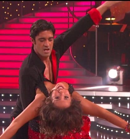 Gilles Marini and Cheryl Burke Performance