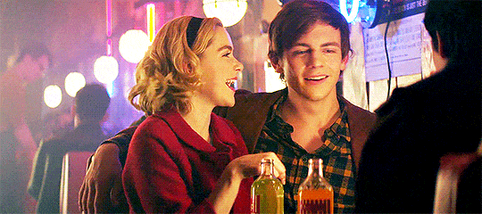 Harvey and Sabrina - Chilling Adventures of Sabrina