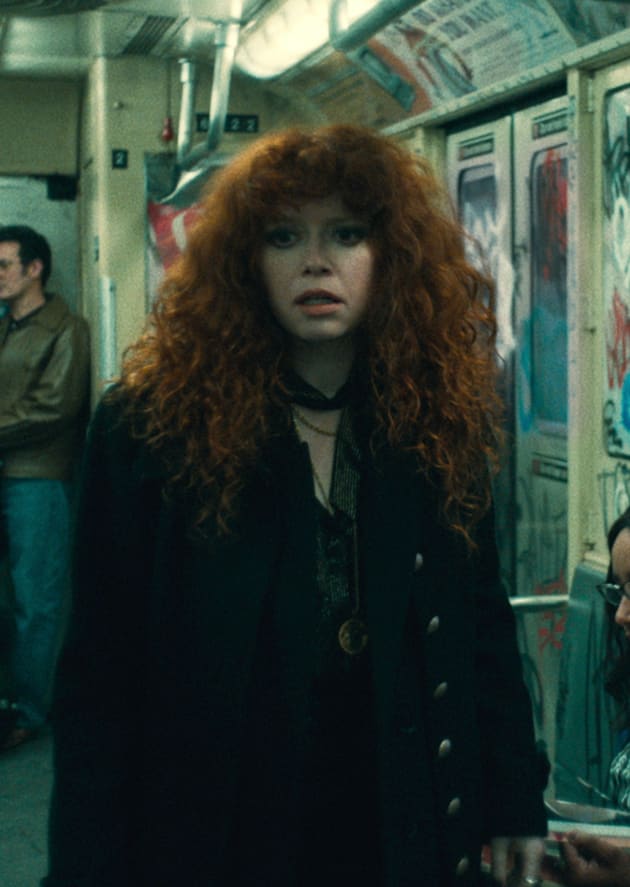 Nadia on the train Russian Doll TV Fanatic