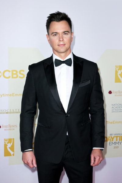 Darin Brooks at the 48th Annual Daytime Emmys