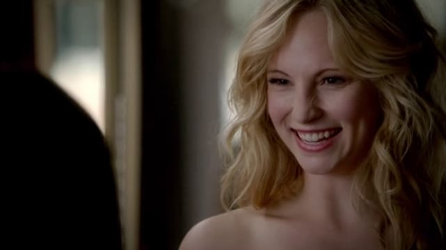Candice Accola as Caroline Forbes -- The Vampire Diaries