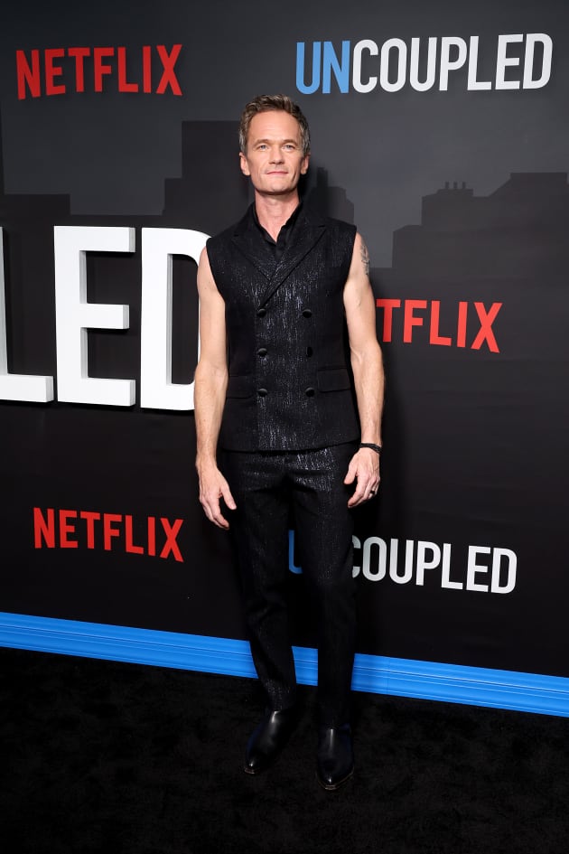 Neil Patrick Harris attends the premiere of Uncoupled S1 presented by Netflix at The Paris Theater