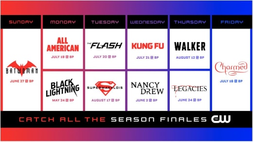 The CW Summer Finales: When Will Your Favorites End? - TV Fanatic