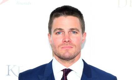 Stephen Amell Hits Back at Report That He Was 'Forcibly Removed' From Airplane After Argument with Wife Cassandra Jean