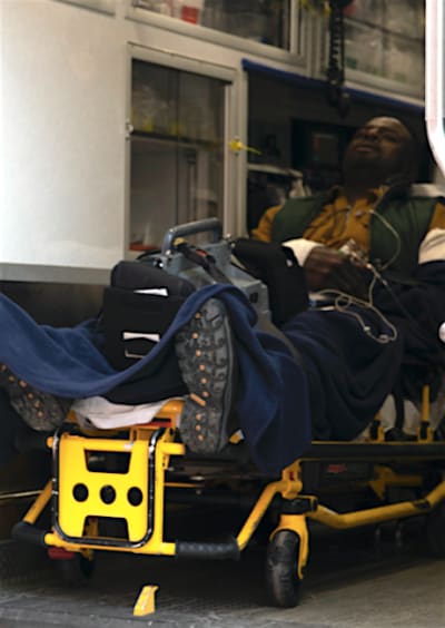 Victim transport - Chicago Fire Season 8 Episode 19