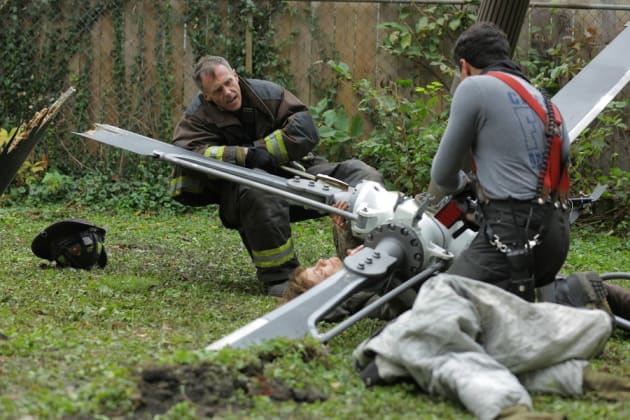 Herrmann and Otis work together - Chicago Fire Season 3 Episode 8