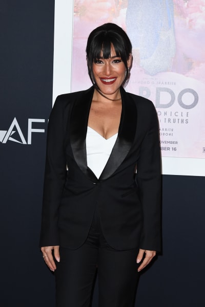 Q'orianka Kilcher attends the premiere of "Bardo, False Chronicle Of A Handful Of Truths" at TCL Chinese Theatre