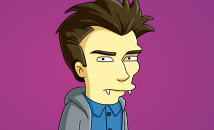 First Look: Daniel Radcliffe on The Simpsons