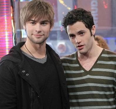 Penn Badgley and Chace Crawford Jumped On A Zoom Call