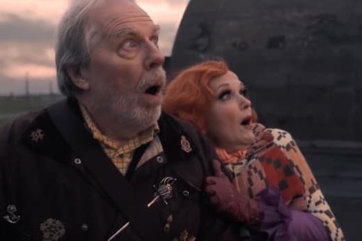 Aziraphale as Madame Tracey