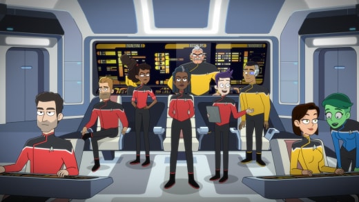 Holo Crew - Star Trek: Lower Decks Season 1 Episode 9