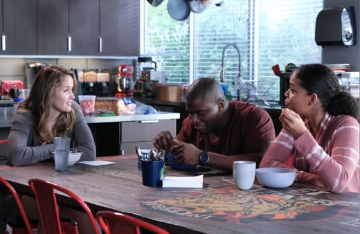 Andy, Dean, and Vic talk - Station 19 Season 3 Episode 10