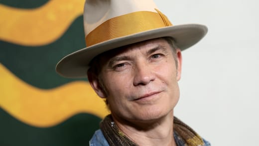 Timothy Olyphant attends the World Premiere of “Amsterdam” at Lincoln Center