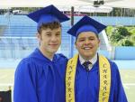 Luke and Manny Graduate