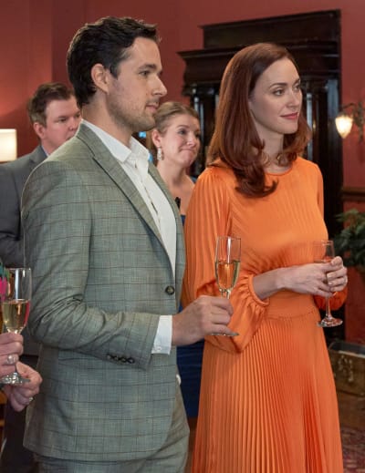 Donovan and Abigail at the Party - Good Witch Season 7 Episode 1