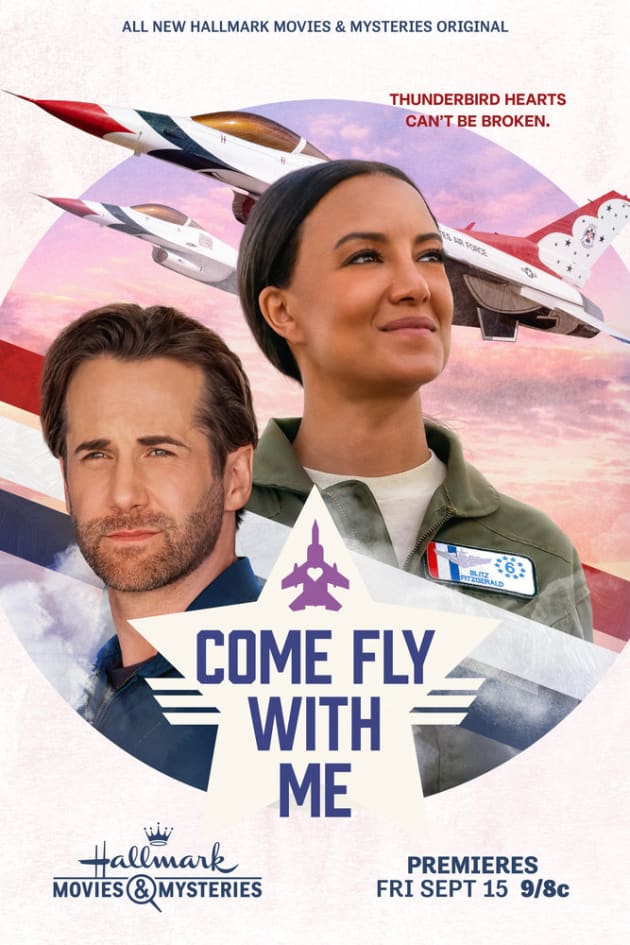 Come Fly with Me Poster Hallmark Movies & Mysteries Channel TV Fanatic