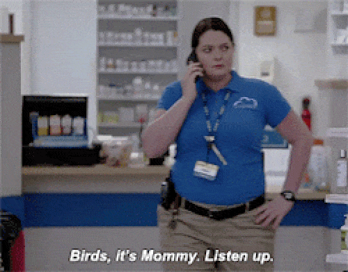 Dina and her Birds (Superstore)