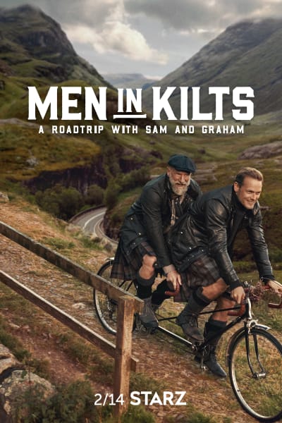 Sam and Graham Bicycling