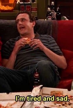 Tired and Sad Marshall - How I Met Your Mother