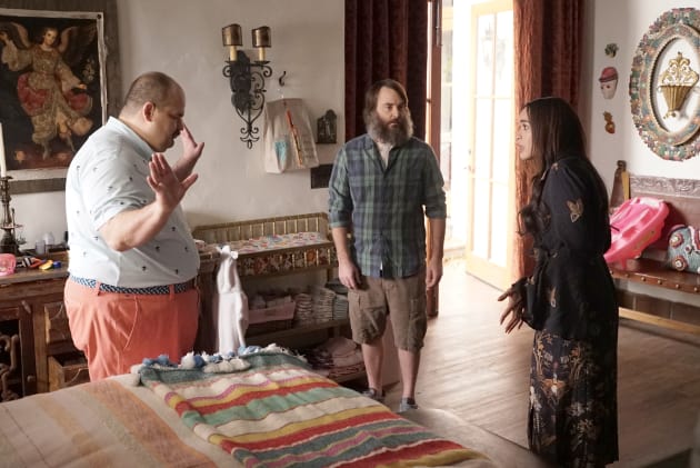 snooping through Erica's stuff - The Last Man on Earth Season 4 Episode 14