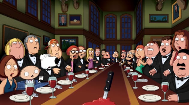 Family Guy Clue Episode TV Fanatic