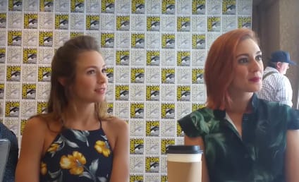 Wynonna Earp: Dominique Provost-Chalkley and Katherine Barrell Tantalize at Comic-Con!