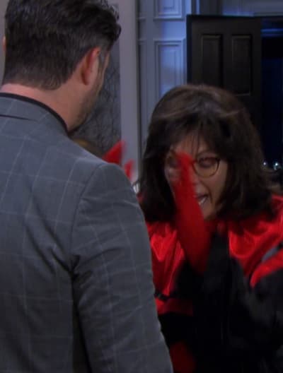 Susan Warns EJ - Days of Our Lives