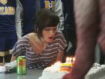 Blowing Out Her Cake