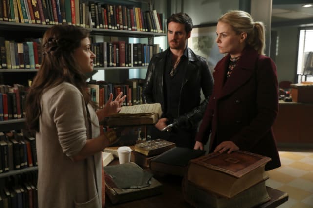 Help in the Library - Once Upon a Time Season 6 Episode 9