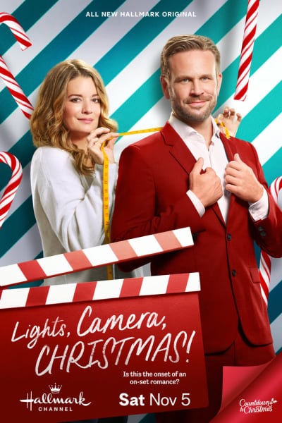 Lights, Camera, Christmas Poster