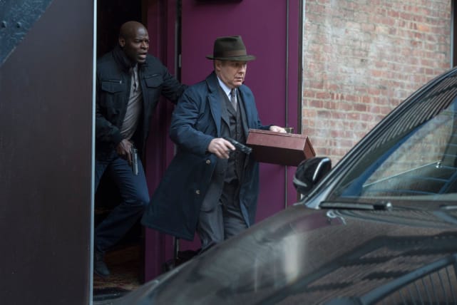 Red and Dembe on the run - The Blacklist Season 4 Episode 21