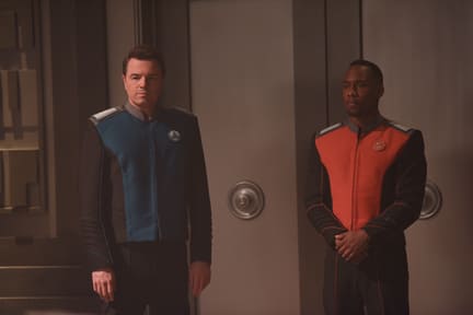 Mercer and LaMarr - The Orville Season 1 Episode 3