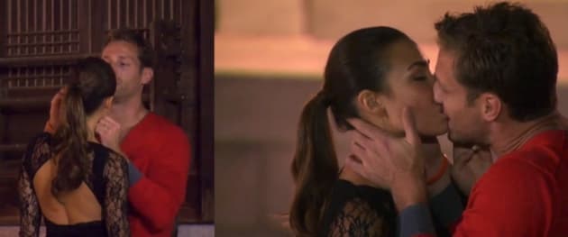 Juan Pablo and Sharleen Kissing Photo