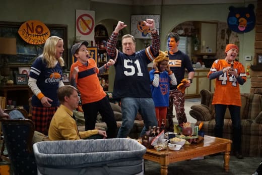 The Bears/Packers Game - The Conners
