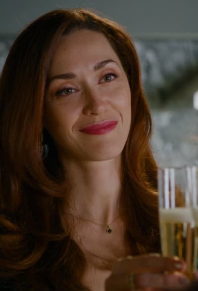Abigail Toasts Love - Good Witch