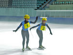 Claire and Brook Skate