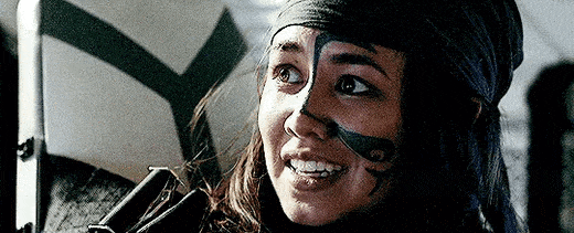 Emori Lands on Earth - The 100
