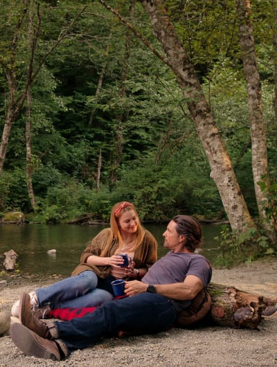 Camping Couple - Virgin River Season 5 Episode 4