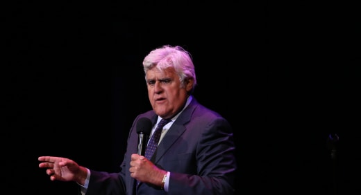 Jay Leno performs on stage during the National Night Of Laughter And Song even