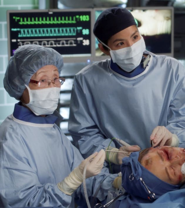 Saving a Victim of a Hate crime - Grey's Anatomy Season 18 Episode 18