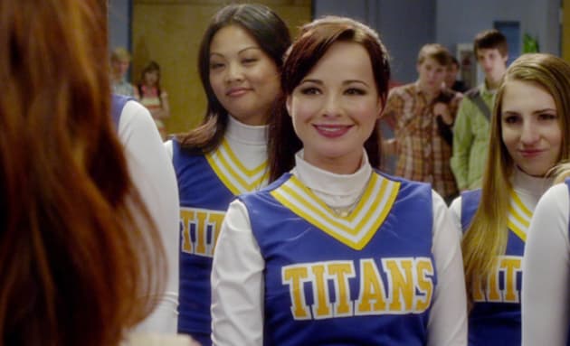 Jenna as a Cheerleader